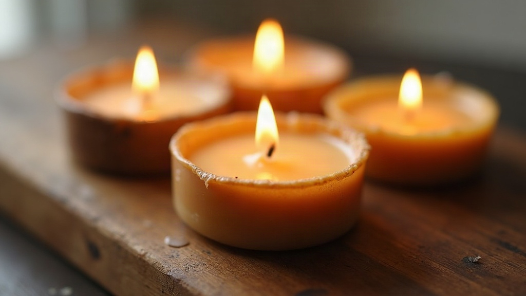 Beeswax & Coconut Oil Tealight Recipe Without Paraffin (Easy DIY)
